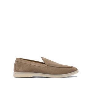 HENDERSON Men's Suede Loafer Shoes Men Beige Sandals